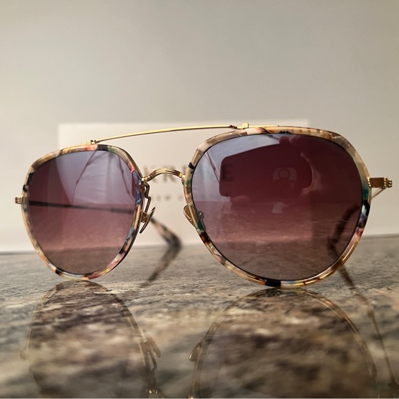 KREWE Sunglasses - BAKER - 18K Titanium + Gelato Mirrored - Picture 10 of 10